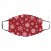 R-e-d Sn-ow-f-lak-e Face Mask