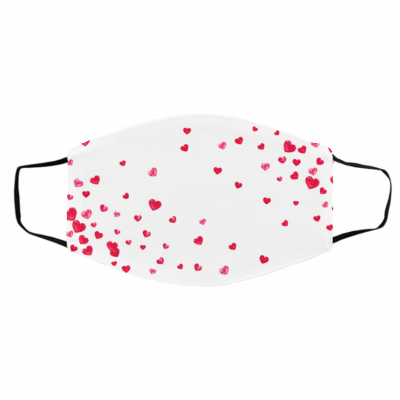 Paper Heart Face Mask