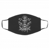 C-o-mi-cs Sk-ull A-rt P-rint Face Mask