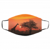 African Giraffe Face Mask