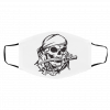 Pi-r-ate Sk-ull Face Mask