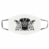 Co-m-ics S-ku-ll A-rt Pr-int Face Mask