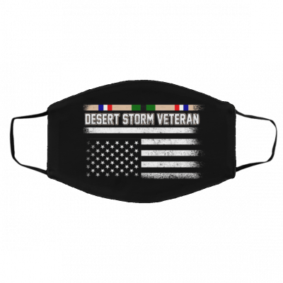 U-s A-r-my C-om-bat V-e-ter-an D-es-ert St-o-r-m Face Mask