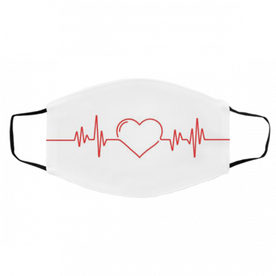 He-ar-tb-ea-t U-S 2-0-20 Face Mask