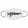 Ce-ss-na Vi-nt-ag-e Logo Face Mask