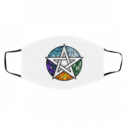 W-icc-an a-n-d P-ag-an Sy-mb-olis-m Face Mask