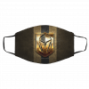 Florals – Golden Knights Face Mask