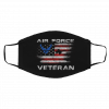 A-i-r For-c-e Ve-ter-a-n Face Mask
