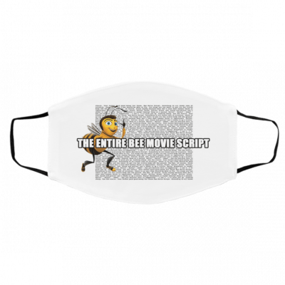 Be-e M-o-v-ie Sc-ri-pt Face Mask