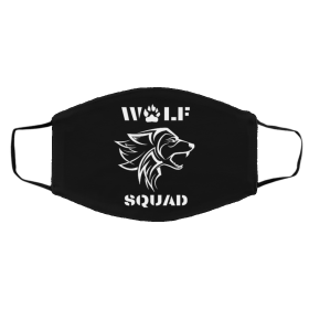 W-ol-f S-qu-ad Face Mask