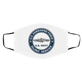 U-s N-a-vy Su-b-m-ar-in-e Serv-ic-e Ve-ter-an Face Mask