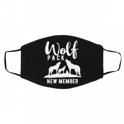 M-e-mb-er o- f T-he W-olf P-a-ck Face Mask