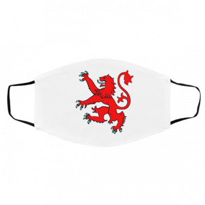 S-tu-di-o 2-1 Gr-ap-hi-x Li-o-n Ra-m-p-an-t Sc-otl-a-nd Sc-o-tti-sh Face Mask