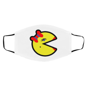 M-s P-ac-Man Face Mask