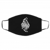 Od-in Th-or Vi-kin-g T-ri-b-al N-o-rs-e W-olf Val-kn-u-t S-tic-ker Face Mask