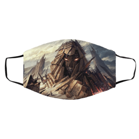 D-is-tur-be-d I-mm-ort-ali-ze-d Face Mask