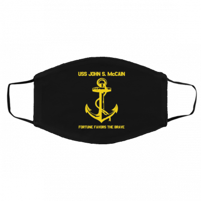 U-S-S J-oh-n S M-cC-ai-n Face Mask