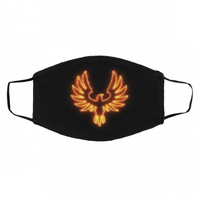 Bu-ri-n-g E-ag-le Face Mask