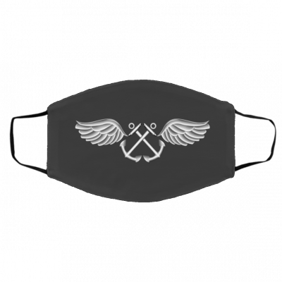 U-s N-a-vy A-via-tio-n Bo-at-sw-ain-’s M-at-e Ra-ting Ba-d-ge Face Mask