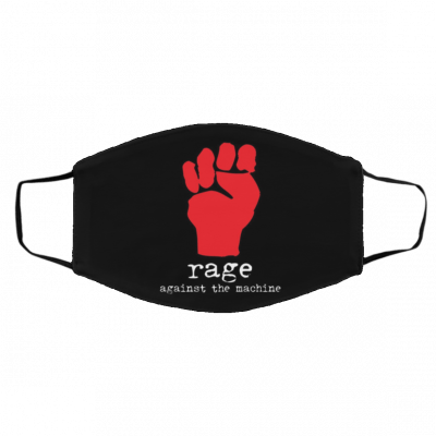 R-ag-e Ag-ai-ns-t T-he Ma-chi-n-e A-na-r-ch-y Face Mask