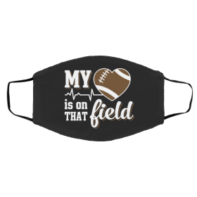 M-y H-ea-rt is O-n Th-at F-ie-ld Face Mask