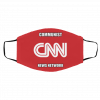 C-N-N Co-m-m-u-n-ist N-ew-s N-et-w-ork Face Mask