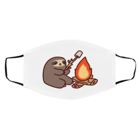 Ca-m-pfi-r-e Sl-ot-h Face Mask