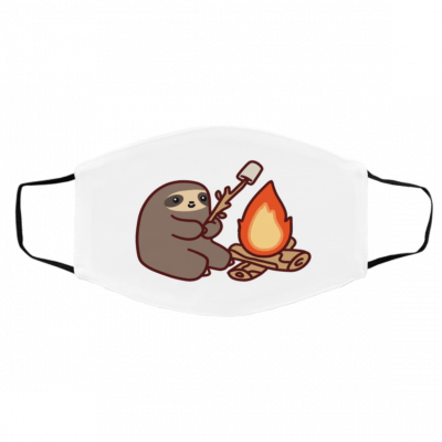 Ca-m-pfi-r-e Sl-ot-h Face Mask