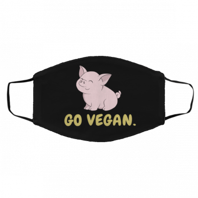 V-e-ga-n Pig Face Mask