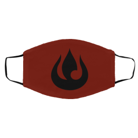 Fir-e N-ati-on B-an-n-er Face Mask