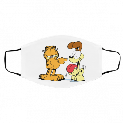 G-ar-fie-ld a-n-d O-di-e Face Mask