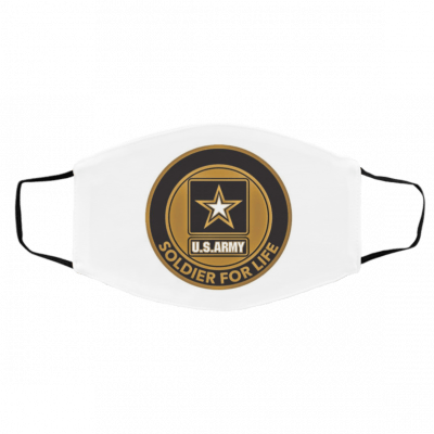 U-s Ar-my R-eti-re-d Face Mask