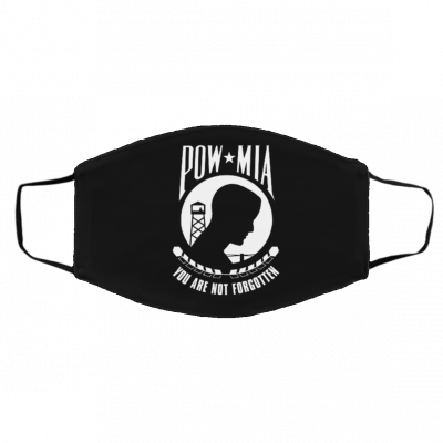 P-o-w M-i-a Yo-u a-re No-t Fo-r-got-ten Face Mask