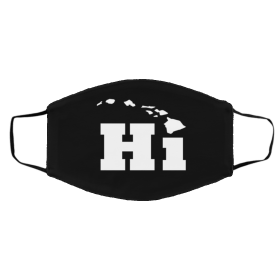 H-i w-it-h H-aw-ai-i Isl-a-nd Face Mask