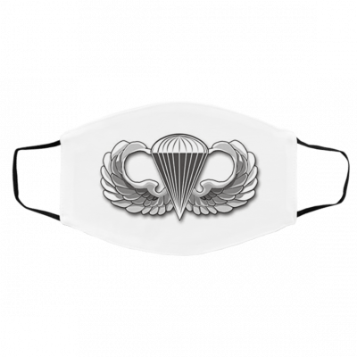 U-s Ar-m-y B-a-sic J-u-m-p W-in-gs Face Mask