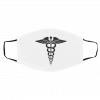Me-di-cal Symbol Face Mask