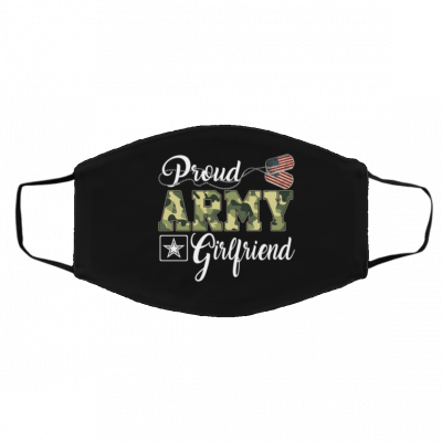 Pr-o-ud Ar-m-y Gi-rlf-ri-end Face Mask