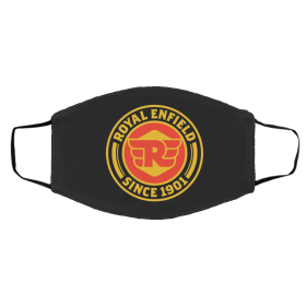 R-o-yal En-fie-ld Vi-n-ta-g-e Mo-to-rb-ik-e Face Mask