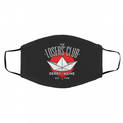 Th-e Lo-se-rs’ Cl-u-b Em-ble-m Face Mask