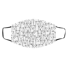Cat Pattern Face Mask