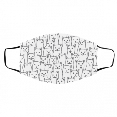 Cat Pattern Face Mask