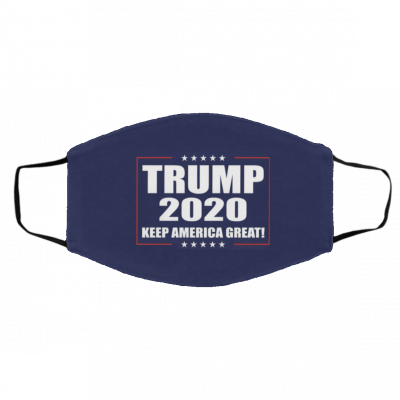 D-on-al-d Tr-u-mp f-or Pre-sid-e-nt 20-2-0 K-e-ep A-m-eric-a G-re-at Face Mask