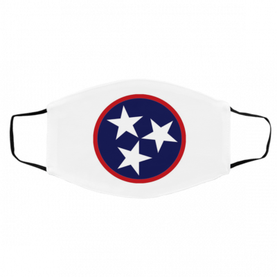 Tennessee Tri-Star Face Mask