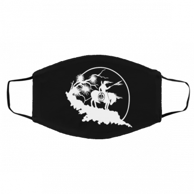 En-d Tr-ai-l Na-tiv-e Am-e-ric-an In-dia-n W-ar-rio-r Face Mask