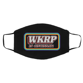 W-K-R-P i-n Ci-n-c-in-na-ti Face Mask