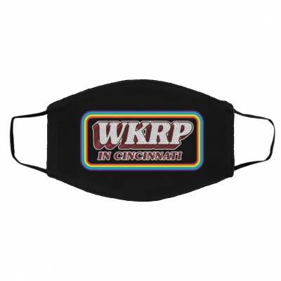 W-K-R-P i-n Ci-n-c-in-na-ti Face Mask