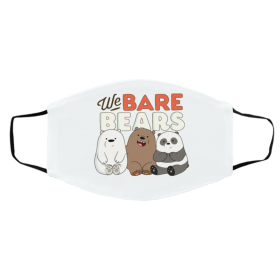 W-e Cu-te Ba-re B-ea-rs Face Mask