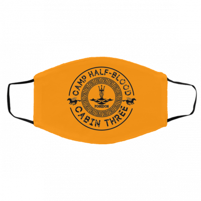 Per-cy Jac-k-son C-a-mp H-alf Bl-o-od C-ab-in Th-re-e Pos-ei-do-n Face Mask