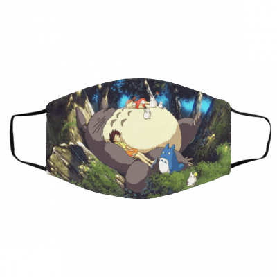 Ne-i-gh-bor To-to-ro C-hil-d Face Mask