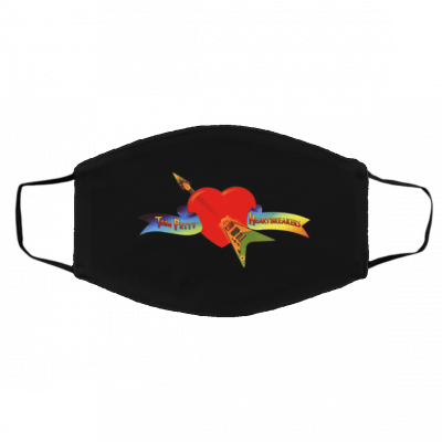 To-m Pe-t-ty a-nd Th-e Hear-tbr-ea-ke-rs Face Mask